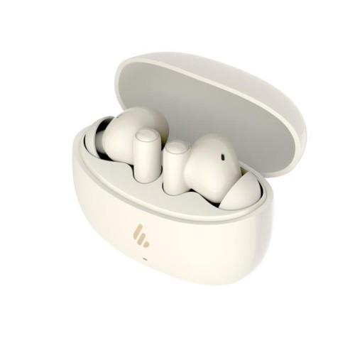 Edifier X5 Pro In-ear Bluetooth Handsfree Ακουστικά με Αντοχή στον Ιδρώτα και Θήκη Φόρτισης Ivory