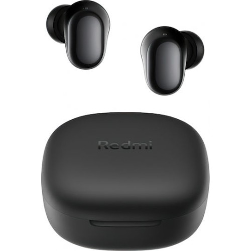 Xiaomi Redmi Buds 6 Play Bluetooth Handsfree Ακουστικά με Αντοχή στον Ιδρώτα και Θήκη Φόρτισης Μαύρα