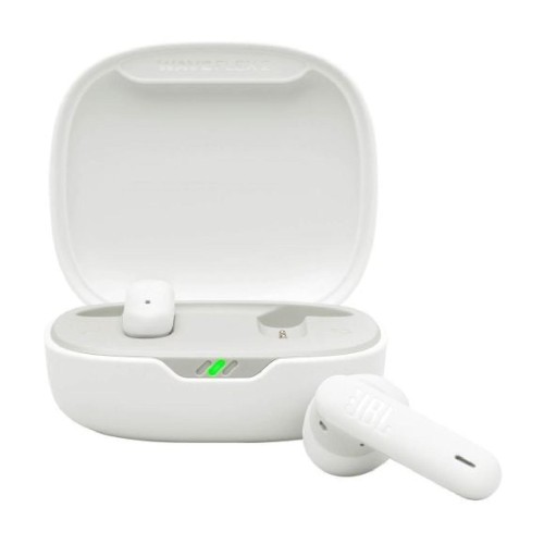 JBL Wave Flex 2 Earbud Bluetooth Handsfree Ακουστικά με Αντοχή στον Ιδρώτα και Θήκη Φόρτισης Λευκά