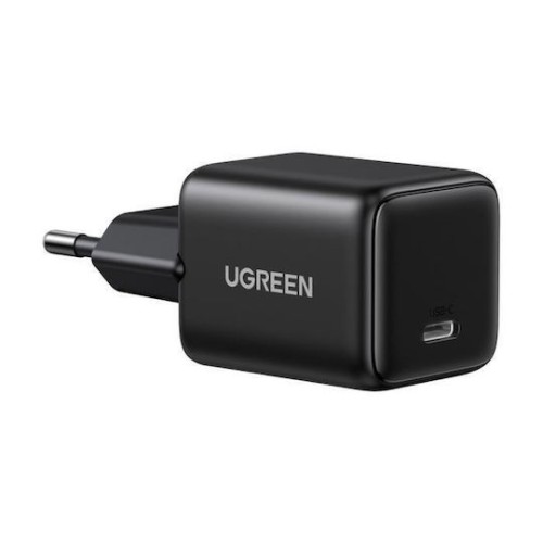 Ugreen Φορτιστής Χωρίς Καλώδιο GaN με Θύρα USB-C 20W Power Delivery Μαύρος