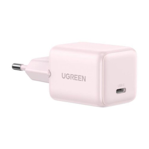 Ugreen Φορτιστής Χωρίς Καλώδιο GaN με Θύρα USB-C 20W Power Delivery Ροζ