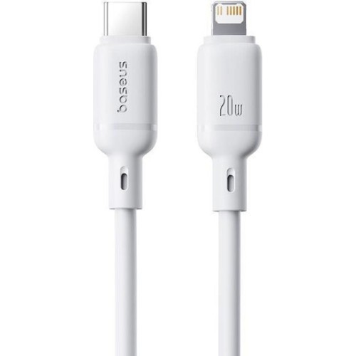 Baseus Series USB-C to Lightning Cable 20W Λευκό 2m