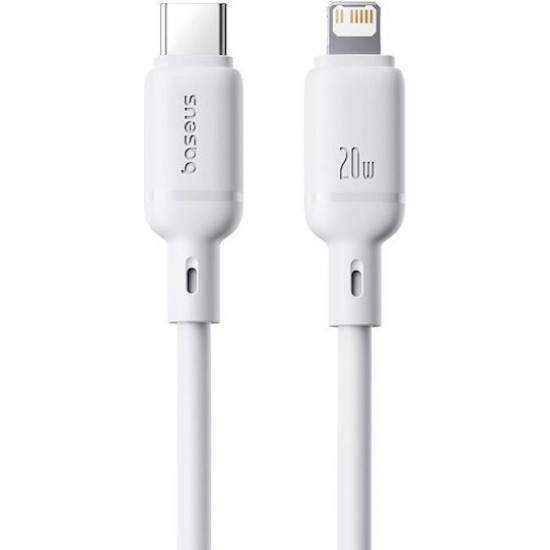 Baseus Series USB-C to Lightning Cable 20W Λευκό 2m