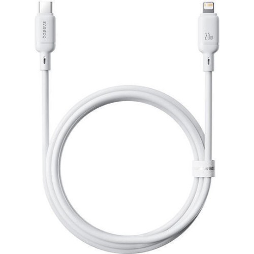 Baseus Series USB-C to Lightning Cable 20W Λευκό 2m
