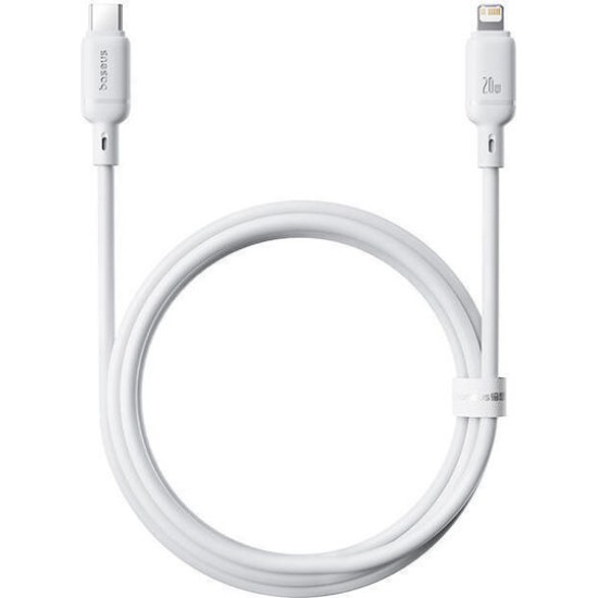 Baseus Series USB-C to Lightning Cable 20W Λευκό 2m