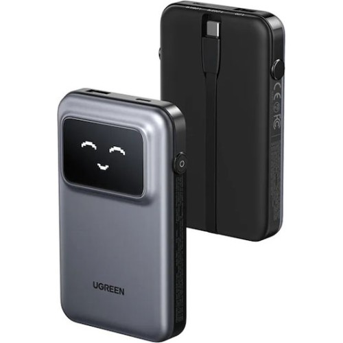 Ugreen Power Bank 10000mAh 30W με Θύρα USB-A και Θύρα USB-C Power Delivery Γκρι