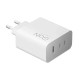 Xiaomi Φορτιστής Χωρίς Καλώδιο GaN με Θύρα USB-A και 2 Θύρες USB-C 90W Power Delivery Λευκός