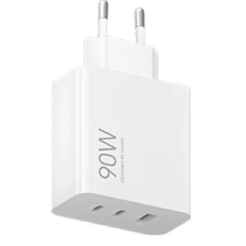 Xiaomi Φορτιστής Χωρίς Καλώδιο GaN με Θύρα USB-A και 2 Θύρες USB-C 90W Power Delivery Λευκός