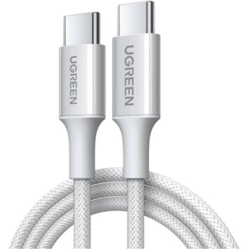 Ugreen USB 2.0 Cable USB-C male - USB-C 100W PD Γκρι 2m