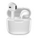 XO X23 TWS Earbud Bluetooth Handsfree Ακουστικά με Θήκη Φόρτισης Λευκά