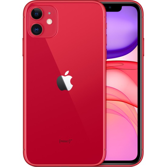 Apple iPhone 11 (4GB/64GB) Red Μεταχειρισμένο