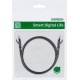 Ugreen U/UTP Cat.6 Καλώδιο Δικτύου Ethernet 0.5m Μαύρο
