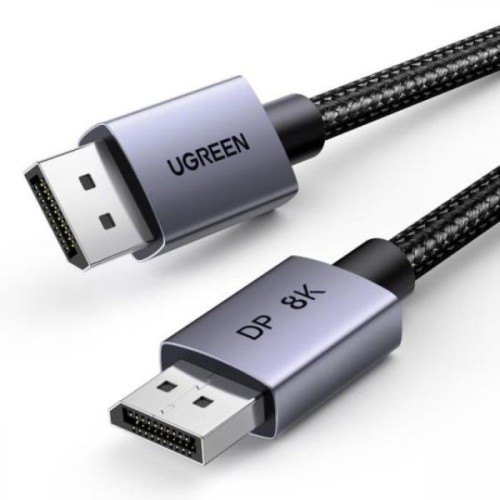 Ugreen Cable DisplayPort male - DisplayPort male 2m Μαύρο