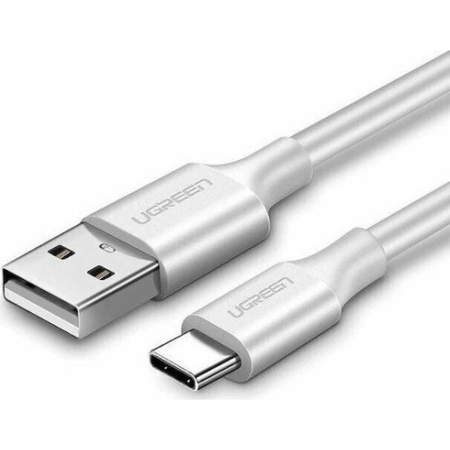 Ugreen USB 2.0 Cable USB-C male - USB-A Λευκό 2m