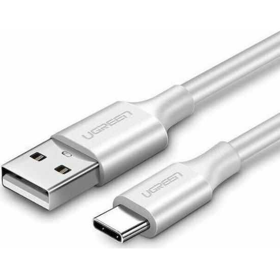 Ugreen USB 2.0 Cable USB-C male - USB-A Λευκό 2m