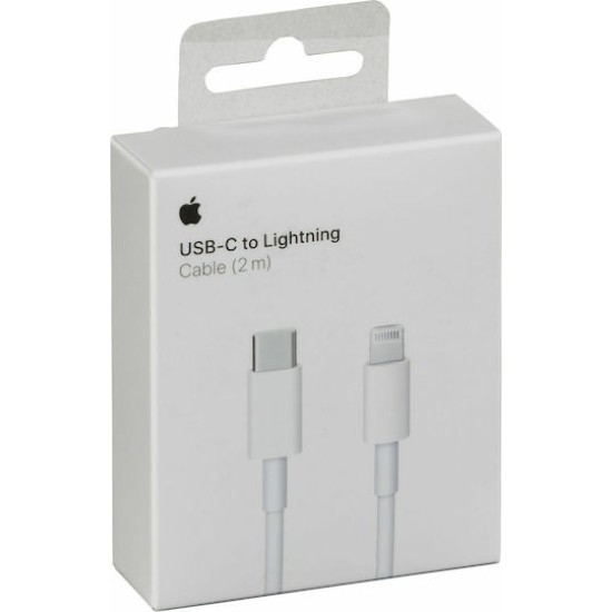 Apple USB-C to Lightning Cable  Λευκό 2m 