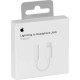 Apple Μετατροπέας Lightning male σε 3.5mm female Λευκό 