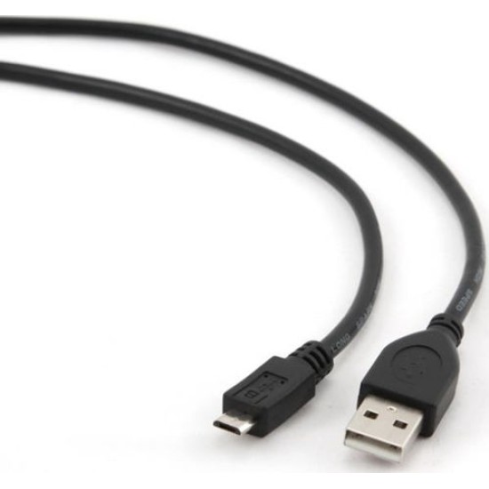 Regular USB 2.0 to micro USB Cable Μαύρο 0.5m (NG-MICROUSB-0.5)