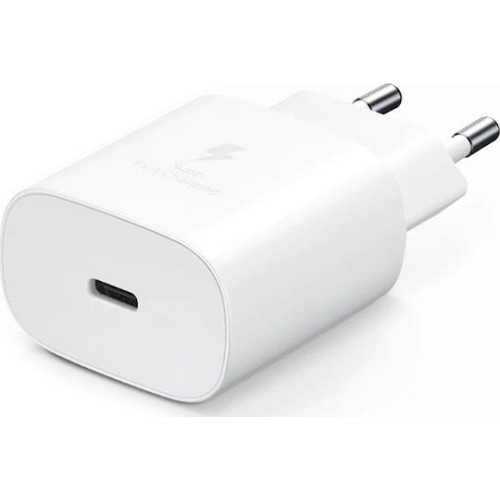 Samsung Φορτιστής Χωρίς Καλώδιο με Θύρα USB-C 25W Power Delivery Λευκός bulk