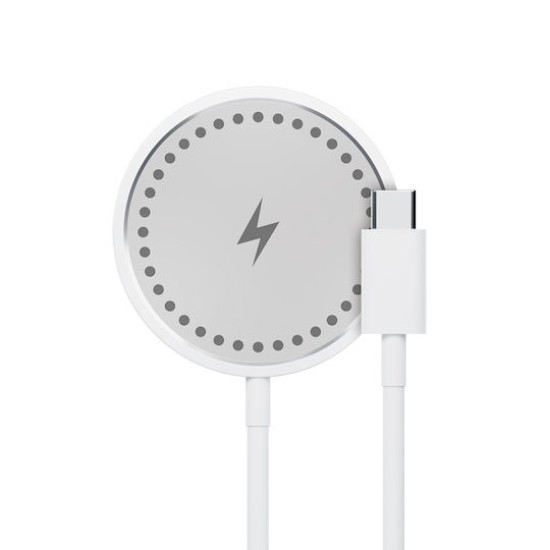 Maxlife Φορτιστής Magsafe 15W Λευκός
