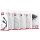 XO NB212 USB to Lightning Cable Λευκό 1m
