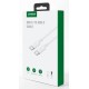 Ugreen US264 USB 2.0 Cable USB-C male - USB-C 60W Λευκό 2m