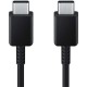 Samsung USB 2.0 Cable USB-C male - USB-C 100W Μαύρο 1.8m