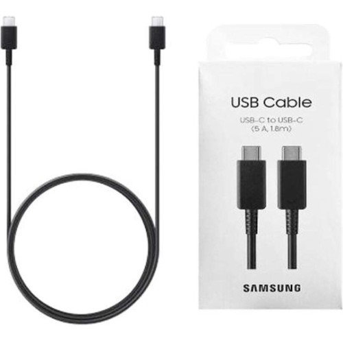 Samsung USB 2.0 Cable USB-C male - USB-C 100W Μαύρο 1.8m