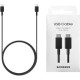 Samsung USB 2.0 Cable USB-C male - USB-C 100W Μαύρο 1.8m