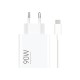 Xiaomi Φορτιστής GaN με Θύρα USB-A και Καλώδιο USB-C 90W Λευκός 