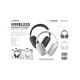 PLATINET WIRELESS HEADPHONES WITH MIC BLUETOOTH SLIM STYLE BLACK