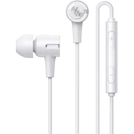 Edifier P205 In-ear Handsfree με Βύσμα 3.5mm Λευκό
