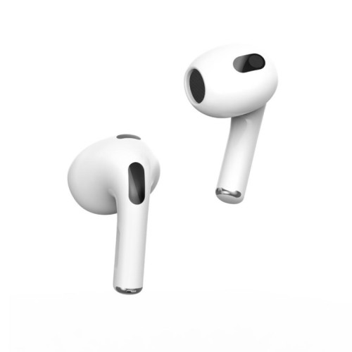 XO Q4 Earbud Bluetooth Handsfree Ακουστικά με Θήκη Φόρτισης Λευκά