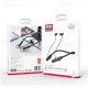 XO BS30 In-ear Bluetooth Handsfree Ακουστικά με Αντοχή στον Ιδρώτα Μαύρα