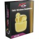 ATC-25 TWS Wireless Earphone Yellow
