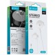 Celebrat G34-WH In-ear Handsfree Ακουστικά με Βύσμα 3.5mm Λευκό