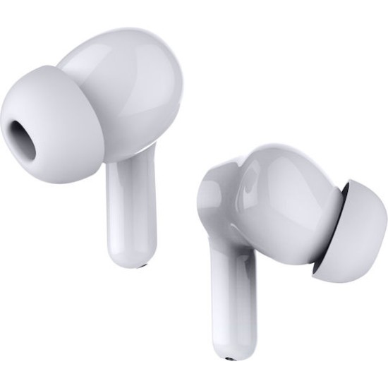 Powertech PT-1052 In-ear Bluetooth Handsfree Ακουστικά με Αντοχή στον Ιδρώτα και Θήκη Φόρτισης Λευκά