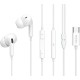 Celebrat E300 In-ear Handsfree Ακουστικά με Βύσμα USB-C Λευκό