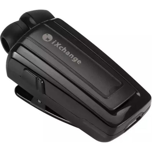 iXchange Ua26 In-ear Bluetooth Handsfree Ακουστικό Πέτου Μαύρο