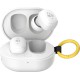 Powertech PT-1393 In-ear Bluetooth Handsfree Ακουστικά με Αντοχή στον Ιδρώτα και Θήκη Φόρτισης Λευκά