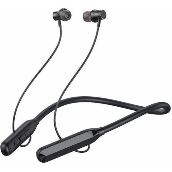 XO BS30 In-ear Bluetooth Handsfree Ακουστικά με Αντοχή στον Ιδρώτα Μαύρα