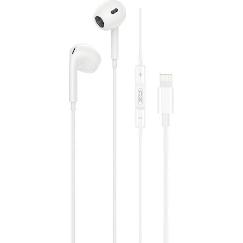 XO XO-EP75WH In-ear Handsfree Ακουστικά με Βύσμα Lightning Λευκό