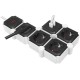LogiLink Πολύπριζο 4 Θέσεων με 2 USB-A, Διακόπτη και Καλώδιο 1.5m