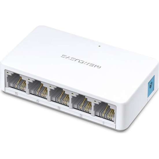 Mercusys MS105 v2 Unmanaged L2 Switch με 5 Θύρες Ethernet