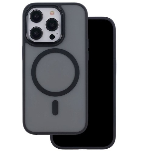 iPhone 16 Pro Max θήκη Σιλικόνης Magsafe Matte Μαύρη