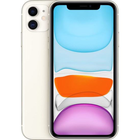 Apple iPhone 11 (4/64GB) White Μεταχειρισμένο