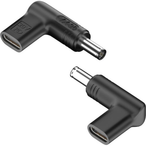 Powertech Βύσμα για Φορτιστή USB-C σε Asus 6x3.7mm, μαύρος