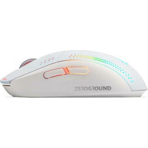Zeroground MS-4300WG KIMURA v3.0 Ασύρματο RGB Gaming Ποντίκι 10000 DPI Λευκό