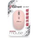 Element MS-195P Ασύρματο Bluetooth Ποντίκι Ροζ