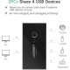Ugreen Sharing Box USB 2.0 Hub 4 Θυρών με σύνδεση USB-A